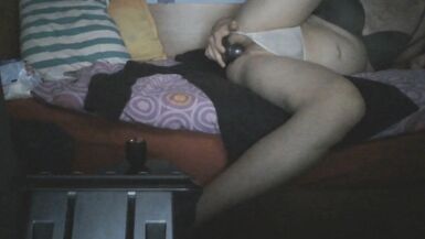 BG Anal pegging with buttplug and beads - 15 image