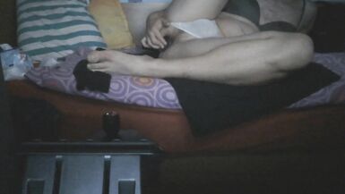 BG Anal pegging with buttplug and beads - 2 image