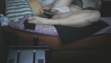 BG Anal pegging with buttplug and beads - 3 image