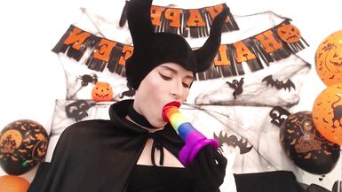 Sara Thomson Mega Cum Compilation - Anal Dildo - Foot Games (HALLOWEEN SPECIAL) - 3 image