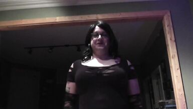 CDTrudy sucks cock, drinks cum from a glass - 3 image