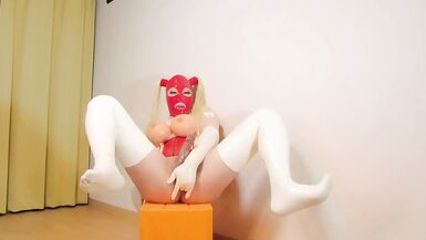 SISSY LATEXDOLL MASTURBATION #SHORT CLIPS - 3 image