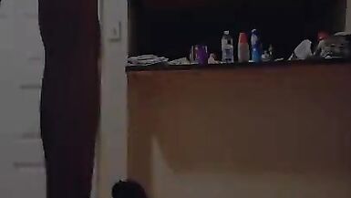 Kristy with her big black dildo - 2 image