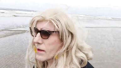 Mrs Samantha going for a walk on the beach - 10 image