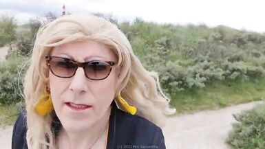 Mrs Samantha going for a walk on the beach - 2 image