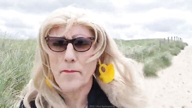 Mrs Samantha going for a walk on the beach - 4 image