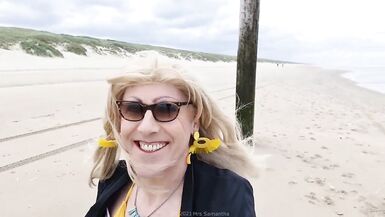 Mrs Samantha going for a walk on the beach - 6 image