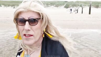 Mrs Samantha going for a walk on the beach - 8 image