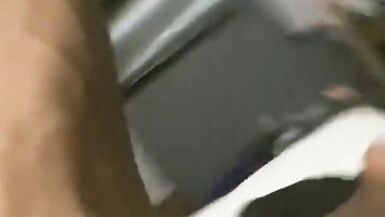 house keeping was only supposed to come clean my room ... but he saw my dick as I was getting out th - 5 image