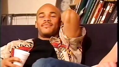 Horny studs suck shemale cock and fucks tranny's mouth - 1 image