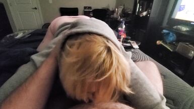 Stupid little FTM catboy whore swallows Daddy eagerly