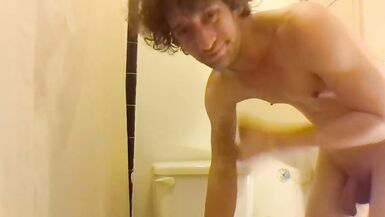 Squatting And Peeing On My Toilet Seat - 3 image