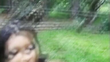 Inexperienced sunburnt tranny in yellow bikini can't get enough cock - 11 image