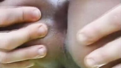 Inexperienced sunburnt tranny in yellow bikini can't get enough cock - 8 image