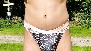 Sissy boy in sexy lingerie - 4 image