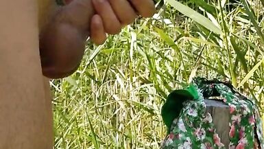 Crossdresser Risky outdoor walking - 15 image