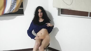 I caress myself very gently, almost without touching - 2 image