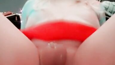 Beautiful caged sissy fuck her ass - 12 image