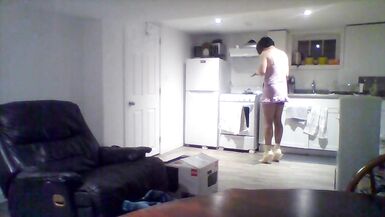 just me awkwardly wandering around in my new heels and a couple random awkward bumb shakes - 10 image