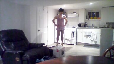 just me awkwardly wandering around in my new heels and a couple random awkward bumb shakes - 4 image