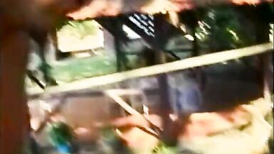 Sexy blonde tranny gives head then gets fucked in the park - 14 image