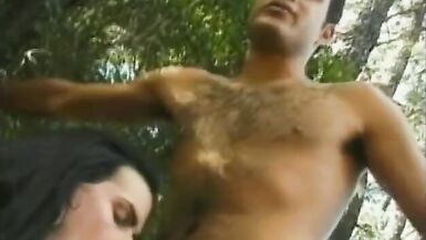 Cute inexperienced brunette shemale enjoys dancing cha-ch-cha - 7 image