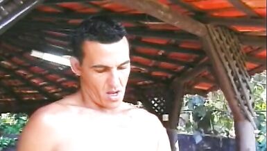 Inexperienced playful tranny is happy to take part in nasty threesom - 12 image