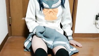 japanese crossdresser masturbation a03 - 3 image