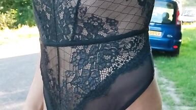 Sissy bodysuit Outdoor - 2 image