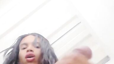 I exploded a lot of milk and then they fucked me