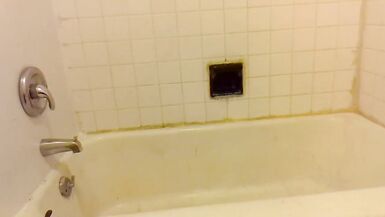 Face Shaving, Squatting In A Bathtub - 3 image