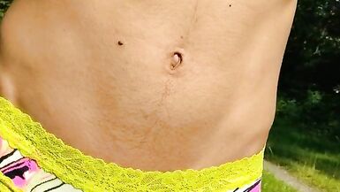 Tight biker shorts and sexy panties - 12 image