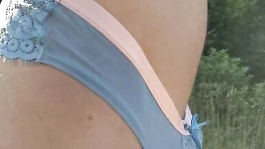 Femboy outdoor in Lingerie - 10 image