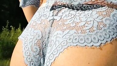 Femboy outdoor in Lingerie - 11 image