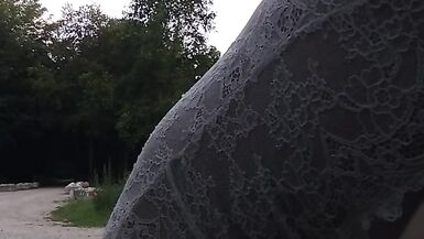 Femboy Cumshot in Public - 12 image