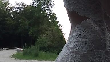 Femboy Cumshot in Public - 15 image