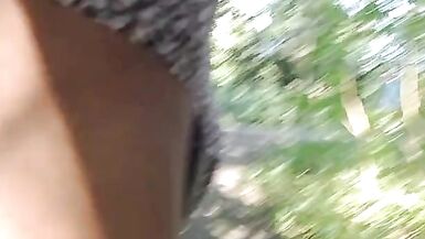 Femboy huge Cameltoe in Public - 13 image