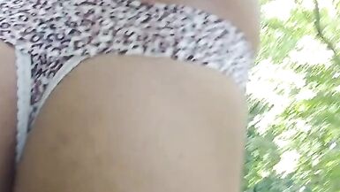 Femboy huge Cameltoe in Public - 4 image