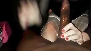 TGirl Lucy in Chastity is fucked by 10 inch BBC at SheWorld - 3 image