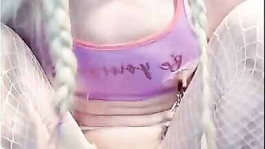 Sissy Unlocks Her Chastity n Her Limp Clitty Bounces Around - 11 image