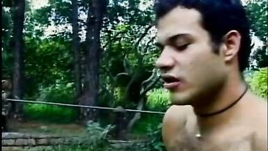 Hot Latin tranny gets her hard pole sucked by guy and fucked - 11 image