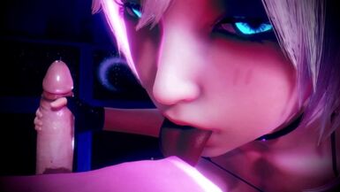 She's a Grim Reaper but didn't come to reap? [3D] [Futa] [Honey Select] - 1 image