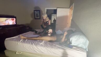 The Stepsisters Get Pummeled By A Big Dick Dirty, Perverted BBC - 2 image