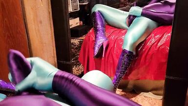 Hiro Gato satin spandex - 10 image