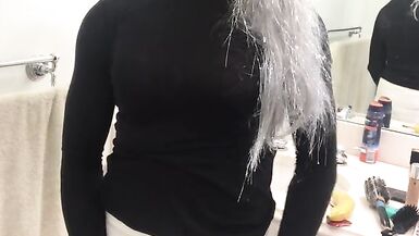 Hot Crossdresser Gets Fucked by Banana - 7 image