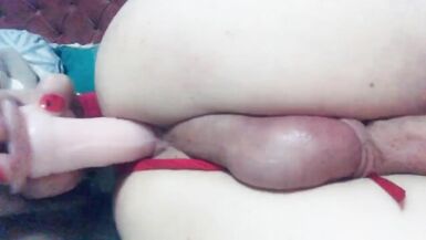 Maddy Mcfly gaping my pussy with dildo - 9 image