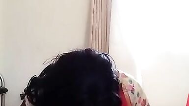 Priya sissy in sexy pink saree play with dildo hot fucking - 4 image