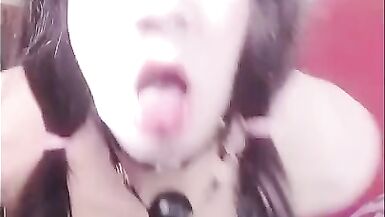 Girl in red corset longs for cock - 12 image