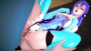 [SYMPHOGEAR] Futa Maria x Tsubasa 3D HENTAI - 14 image