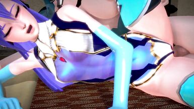 [SYMPHOGEAR] Futa Maria x Tsubasa 3D HENTAI - 6 image